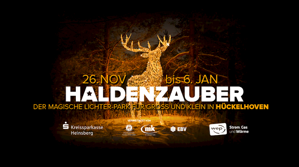 Wir sind Hauptsponsor vom Haldenzauber auf der Millicher Halde